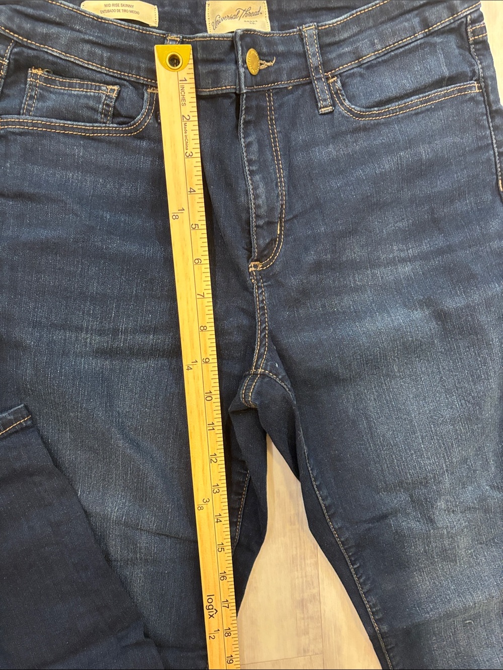 Universal Women's Skinny Jeans — Olive Green & Dark Blue (Bundle) - Picture 10 of 11
